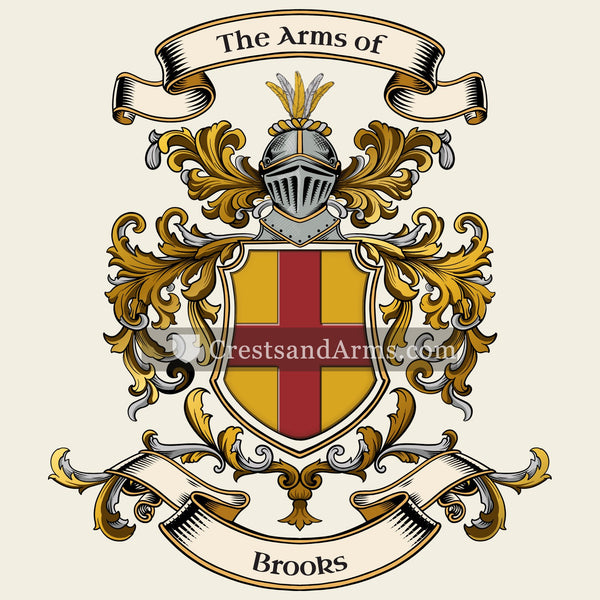 The Brooks coat of arms