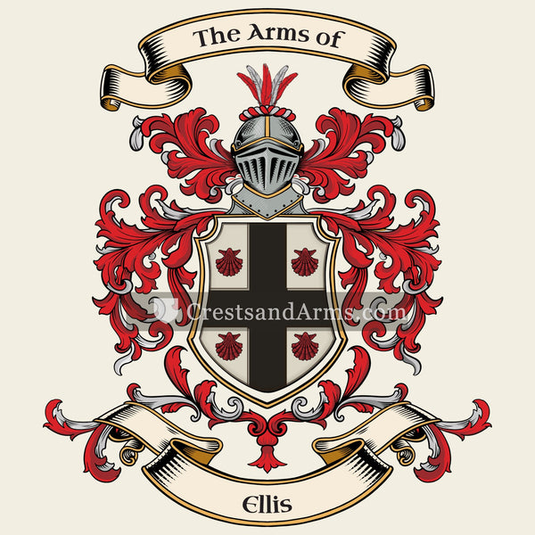 The Ellis coat of arms