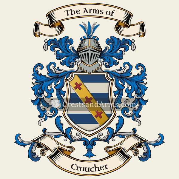 The Croucher coat of arms