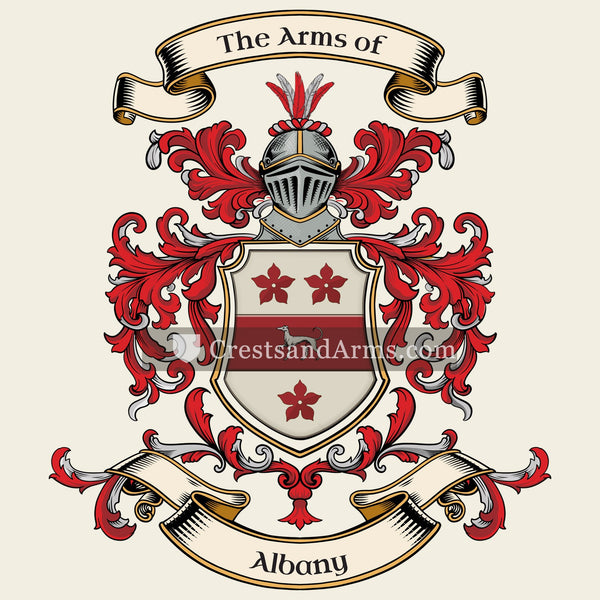 The Albany coat of arms