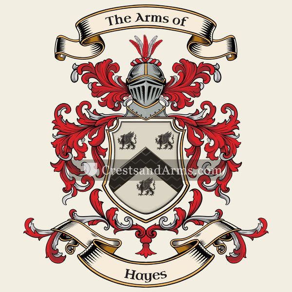 The Hayes coat of arms