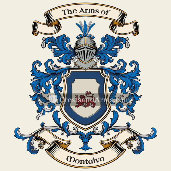 The Montalvo coat of arms