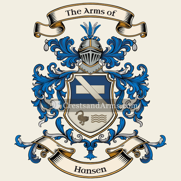The Hansen coat of arms