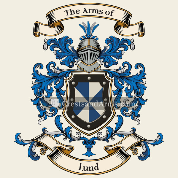 The Lund coat of arms