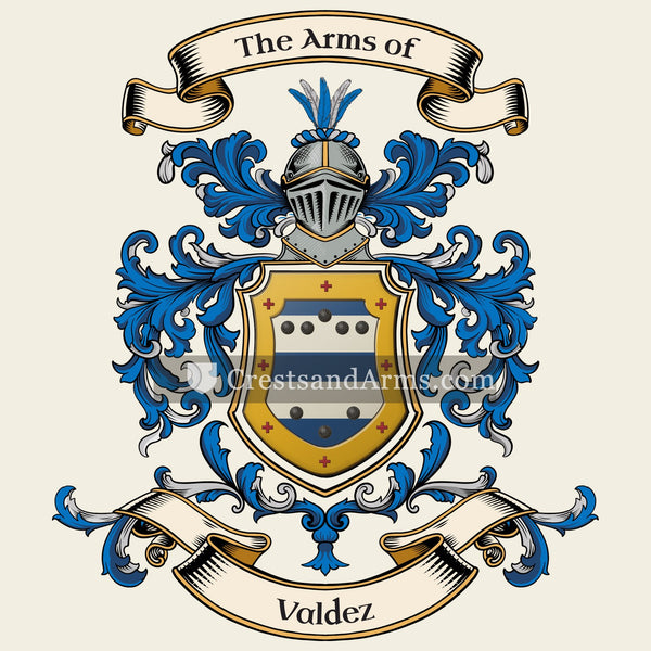 The Valdez coat of arms