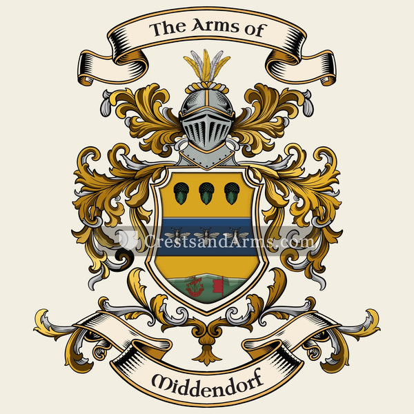 The Middendorf coat of arms