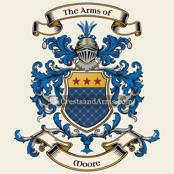 The Moore coat of arms