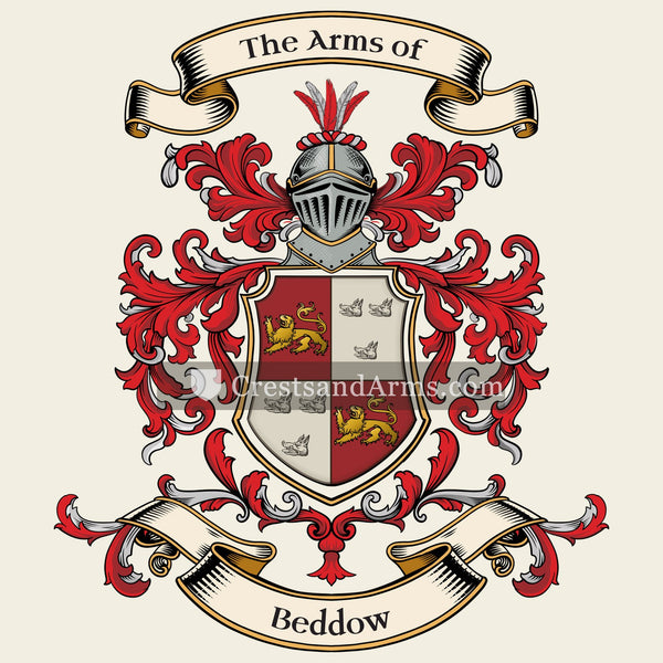 The Beddow coat of arms