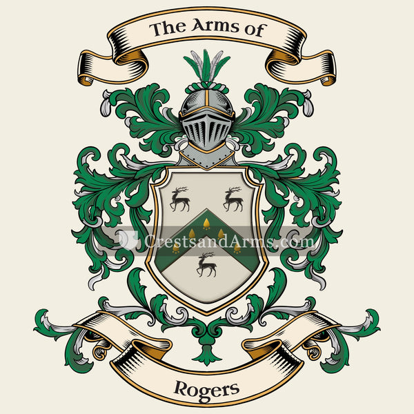The Rogers coat of arms