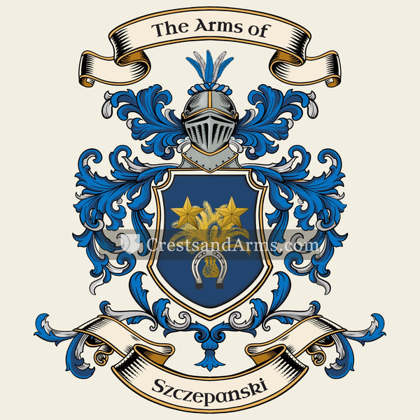 The Szczepanski coat of arms