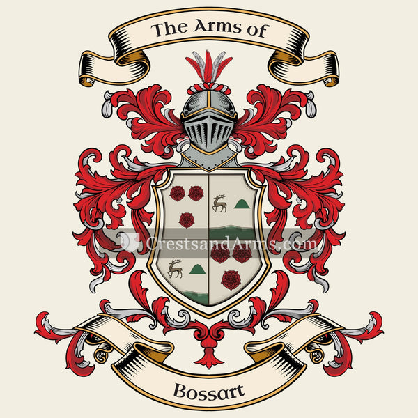 The Bossart coat of arms