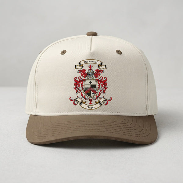The Chapel arms on the family cap - unisex