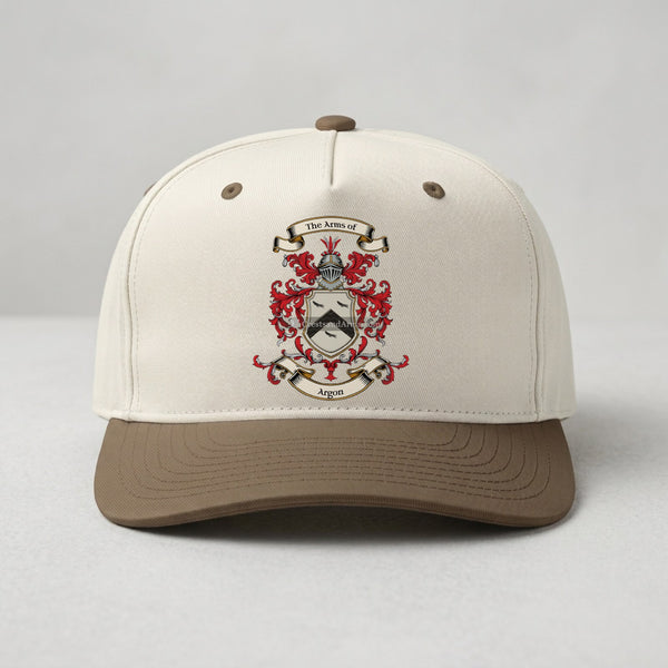 The Argon arms on the family cap - unisex