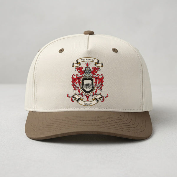 The Kilgore arms on the family cap - unisex