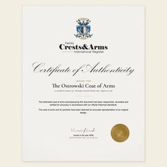 Certificate of authenticity