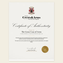 Certificate of authenticity