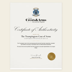 Certificate of authenticity