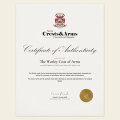 Certificate of authenticity